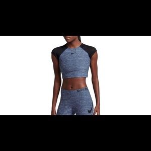 Nike Pro Two Piece Workout Outfit - TOP & SHORTS